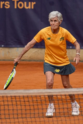 Australia's Helen Worland, 75, competing at the World Championships in Croatia